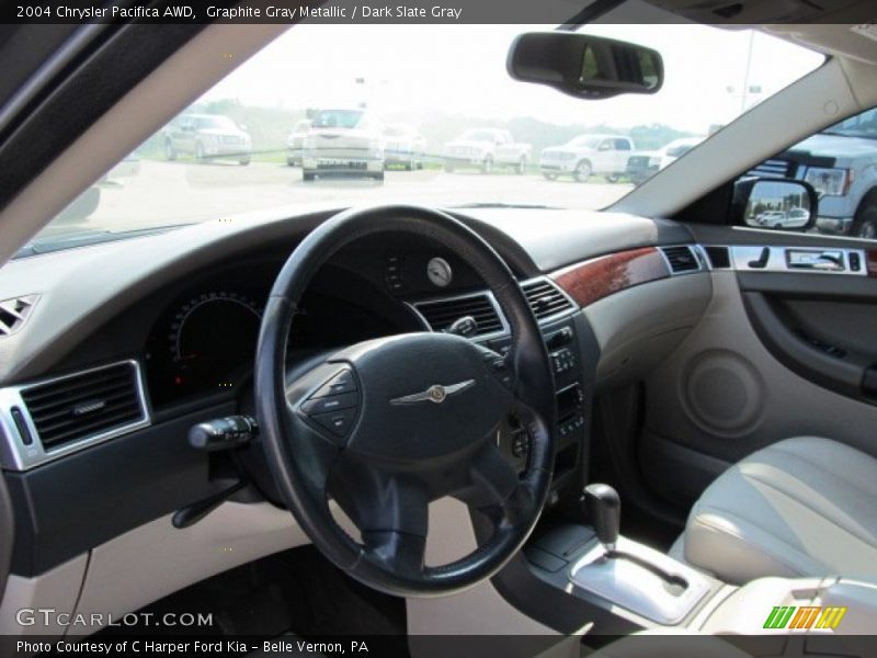 Graphite Gray Metallic / Dark Slate Gray 2004 Chrysler Pacifica AWD