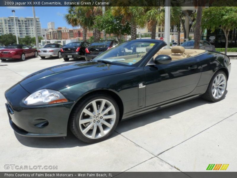 2009 XK XK8 Convertible Botanical Green