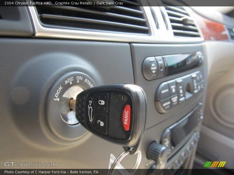 Graphite Gray Metallic / Dark Slate Gray 2004 Chrysler Pacifica AWD