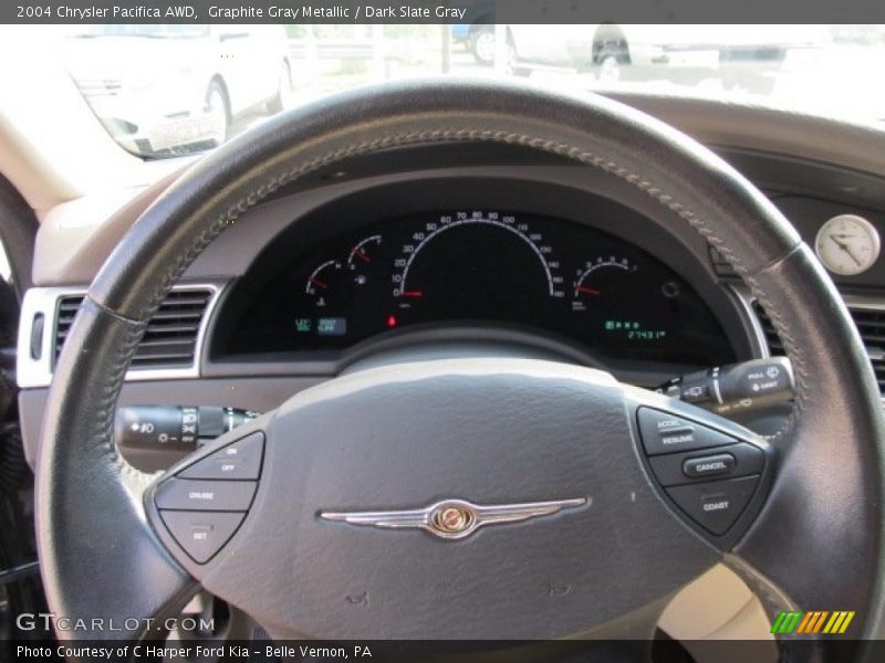 Graphite Gray Metallic / Dark Slate Gray 2004 Chrysler Pacifica AWD