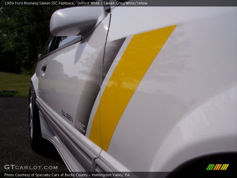  1989 Mustang Saleen SSC Fastback Logo