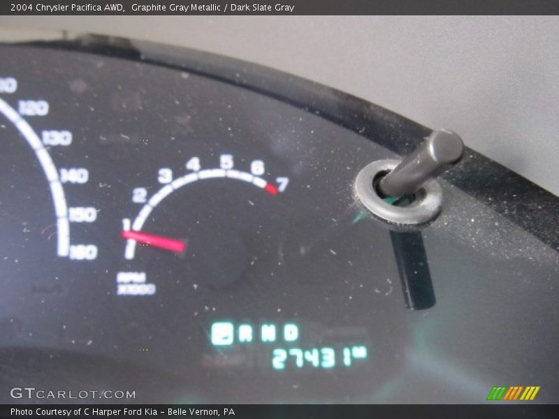 Graphite Gray Metallic / Dark Slate Gray 2004 Chrysler Pacifica AWD