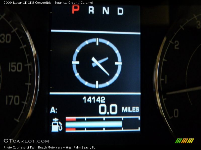 Botanical Green / Caramel 2009 Jaguar XK XK8 Convertible