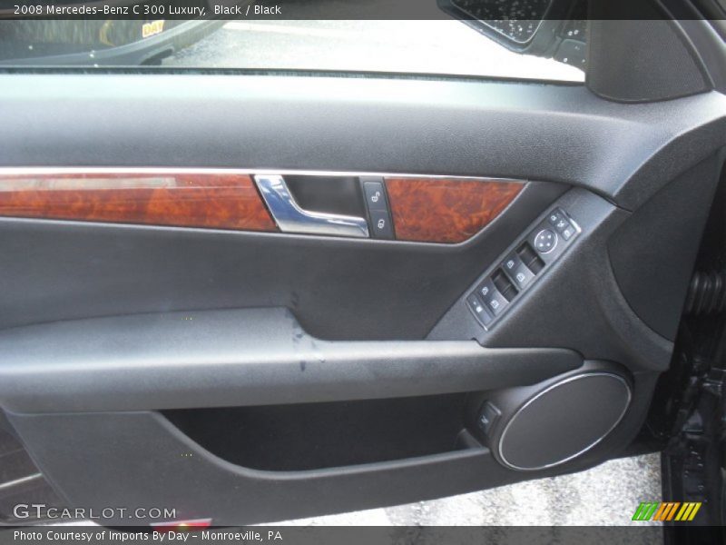 Black / Black 2008 Mercedes-Benz C 300 Luxury