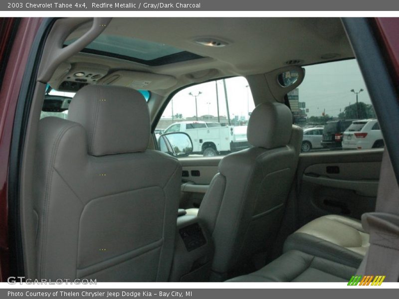 Redfire Metallic / Gray/Dark Charcoal 2003 Chevrolet Tahoe 4x4