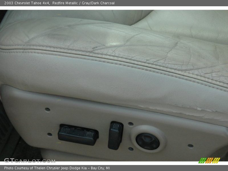Redfire Metallic / Gray/Dark Charcoal 2003 Chevrolet Tahoe 4x4