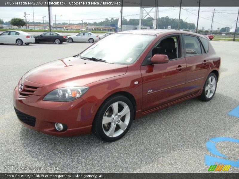 Front 3/4 View of 2006 MAZDA3 s Hatchback
