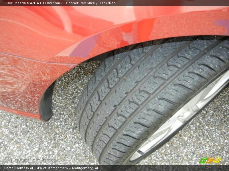 Copper Red Mica / Black/Red 2006 Mazda MAZDA3 s Hatchback