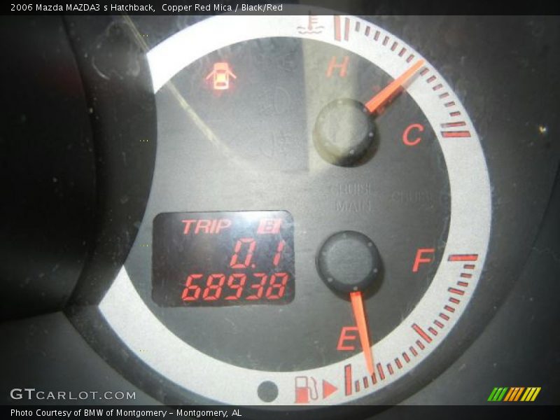Copper Red Mica / Black/Red 2006 Mazda MAZDA3 s Hatchback