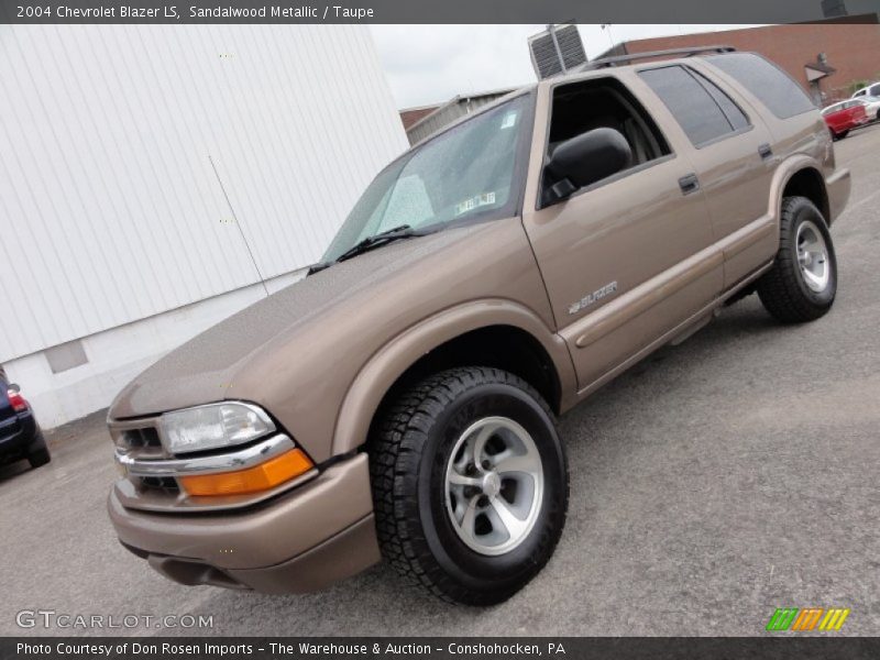 Sandalwood Metallic / Taupe 2004 Chevrolet Blazer LS