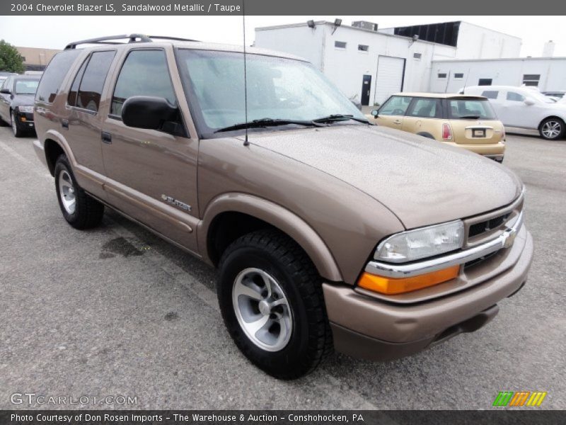 Sandalwood Metallic / Taupe 2004 Chevrolet Blazer LS