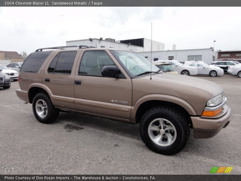Sandalwood Metallic / Taupe 2004 Chevrolet Blazer LS