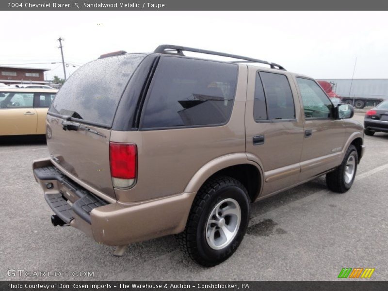 Sandalwood Metallic / Taupe 2004 Chevrolet Blazer LS