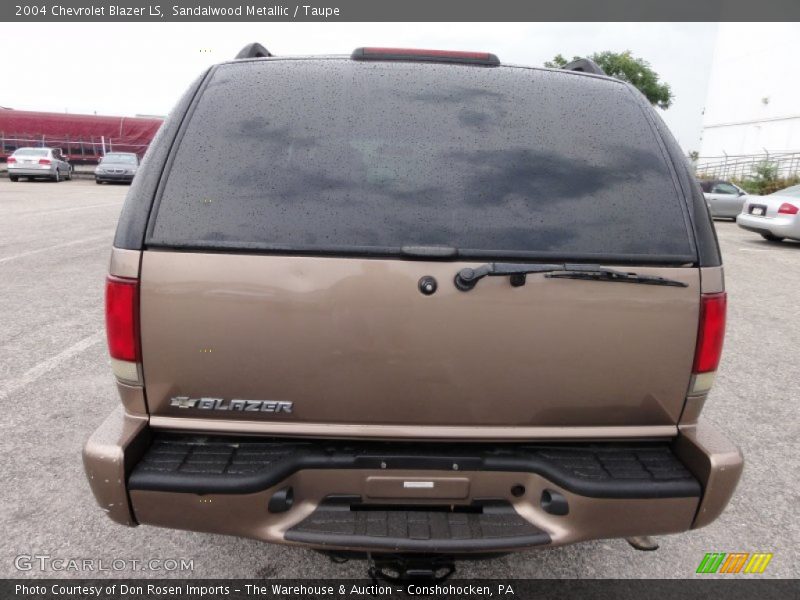 Sandalwood Metallic / Taupe 2004 Chevrolet Blazer LS