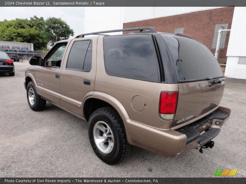Sandalwood Metallic / Taupe 2004 Chevrolet Blazer LS