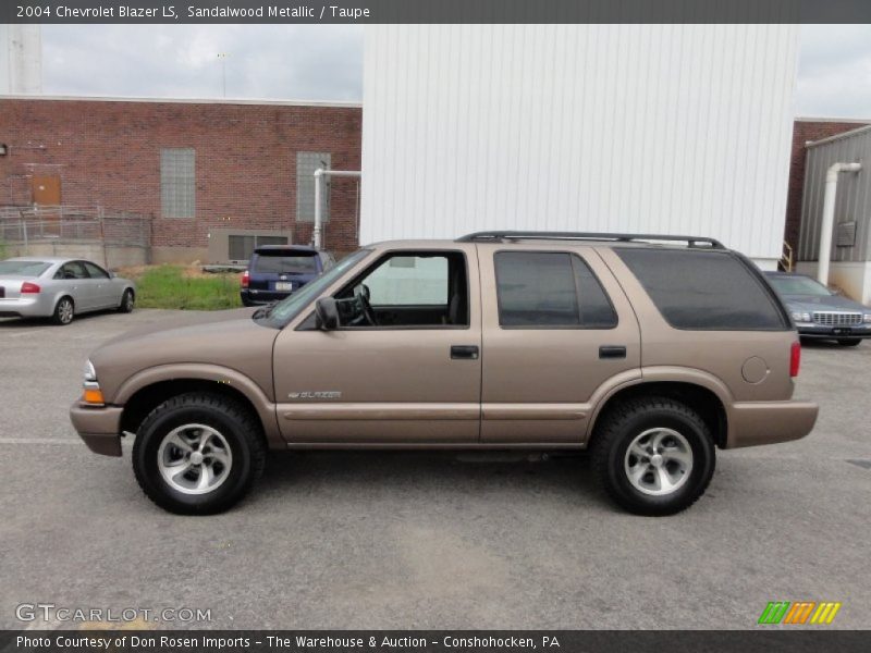 Sandalwood Metallic / Taupe 2004 Chevrolet Blazer LS