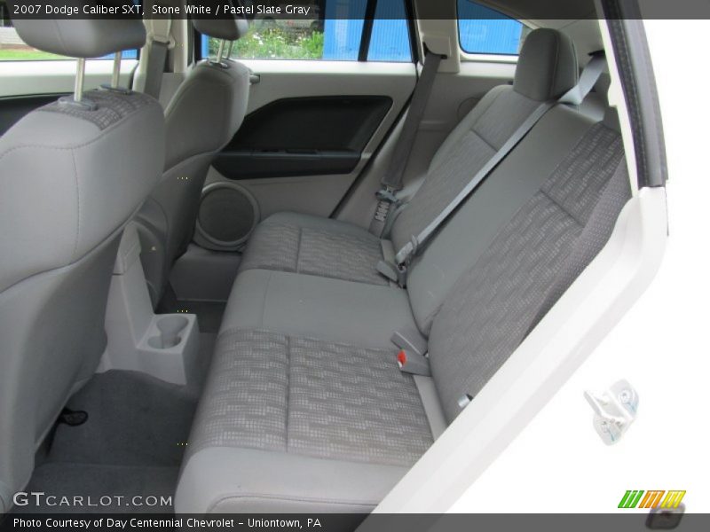 Stone White / Pastel Slate Gray 2007 Dodge Caliber SXT