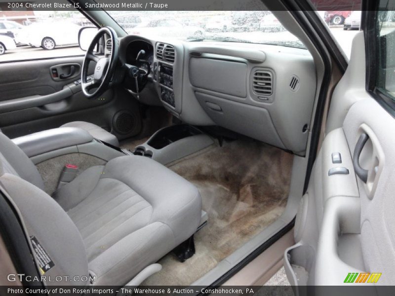 Sandalwood Metallic / Taupe 2004 Chevrolet Blazer LS