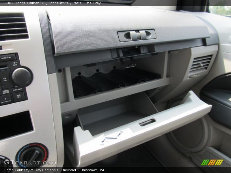 Stone White / Pastel Slate Gray 2007 Dodge Caliber SXT