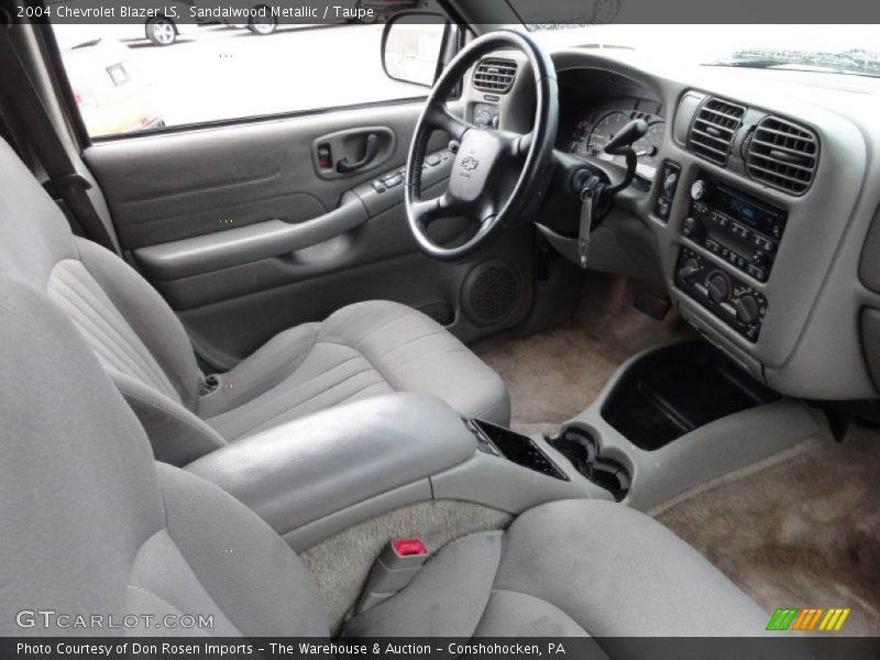Sandalwood Metallic / Taupe 2004 Chevrolet Blazer LS