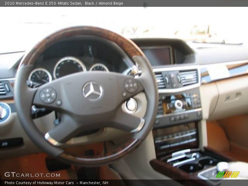 Black / Almond Beige 2010 Mercedes-Benz E 350 4Matic Sedan