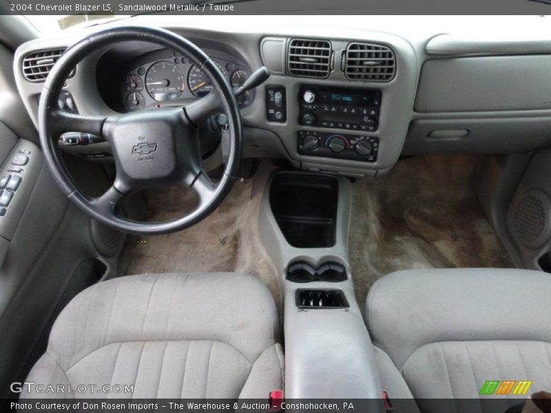 Sandalwood Metallic / Taupe 2004 Chevrolet Blazer LS