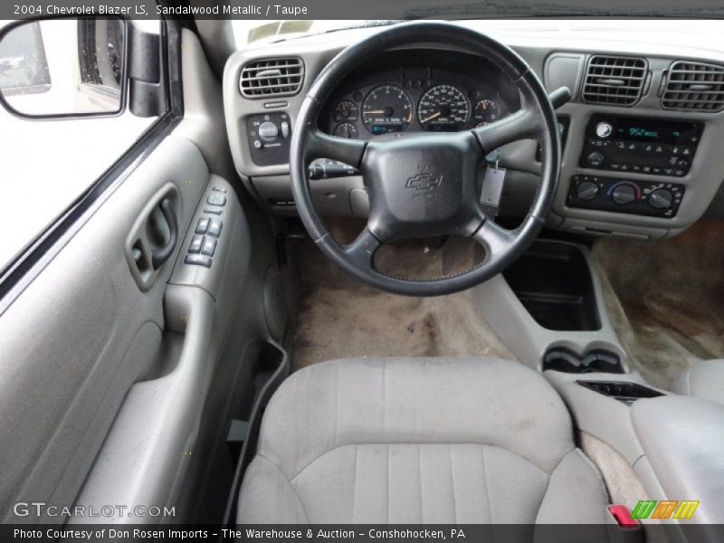 Sandalwood Metallic / Taupe 2004 Chevrolet Blazer LS