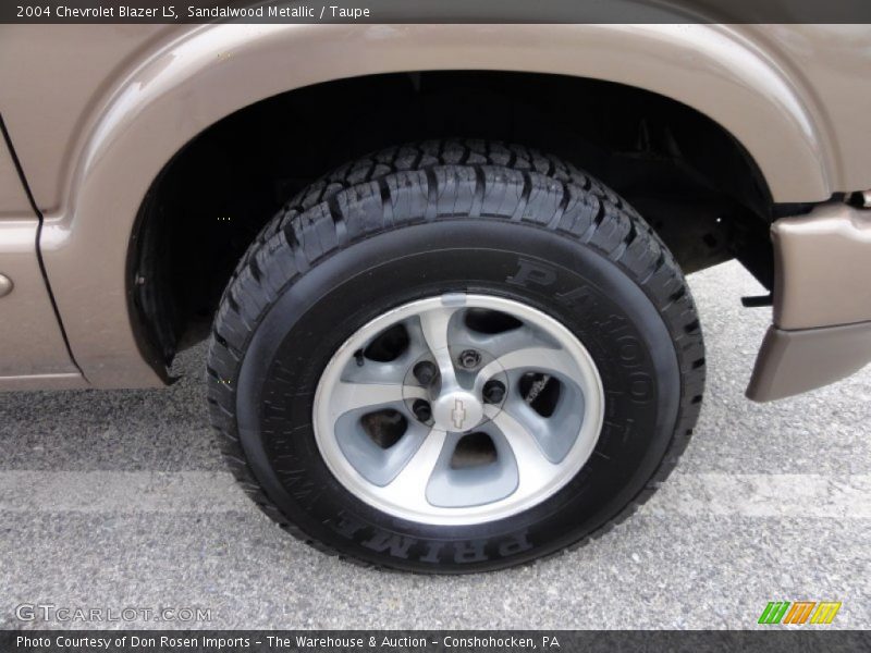 Sandalwood Metallic / Taupe 2004 Chevrolet Blazer LS