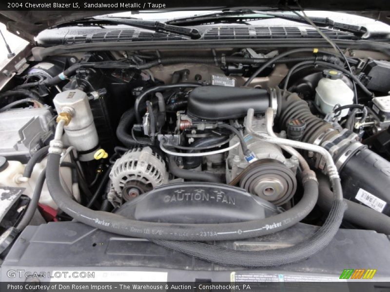 Sandalwood Metallic / Taupe 2004 Chevrolet Blazer LS