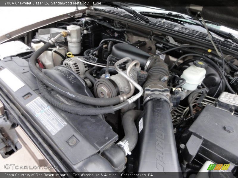 Sandalwood Metallic / Taupe 2004 Chevrolet Blazer LS