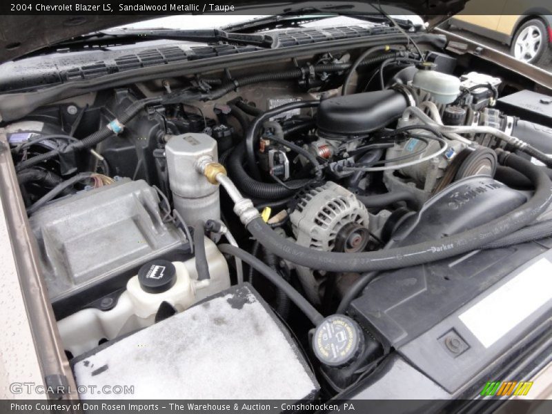 Sandalwood Metallic / Taupe 2004 Chevrolet Blazer LS