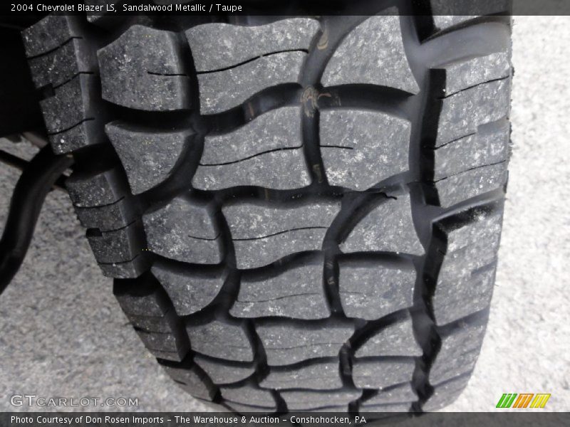 Sandalwood Metallic / Taupe 2004 Chevrolet Blazer LS