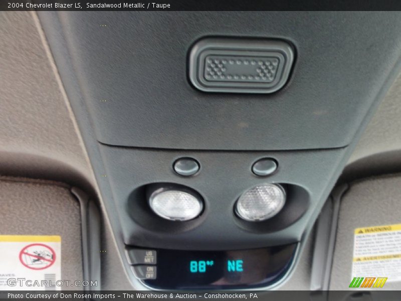 Sandalwood Metallic / Taupe 2004 Chevrolet Blazer LS