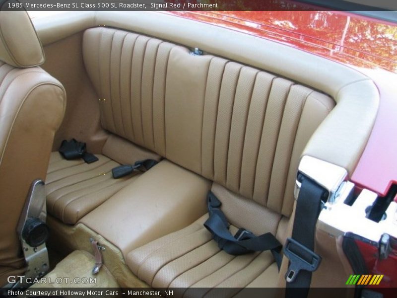  1985 SL Class 500 SL Roadster Parchment Interior