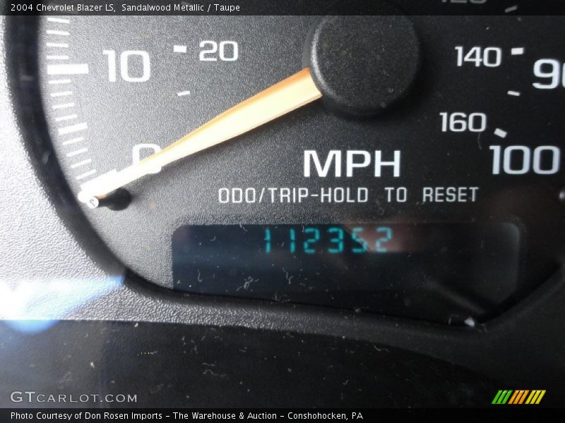 Sandalwood Metallic / Taupe 2004 Chevrolet Blazer LS