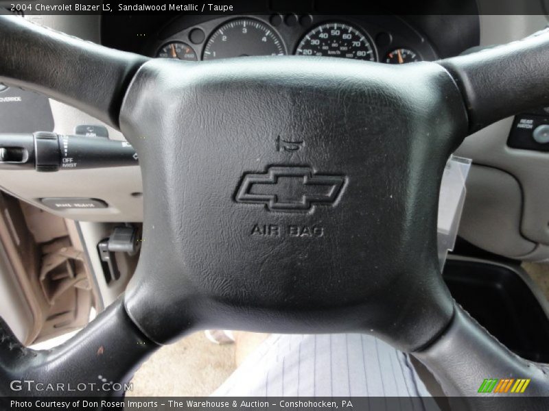 Sandalwood Metallic / Taupe 2004 Chevrolet Blazer LS