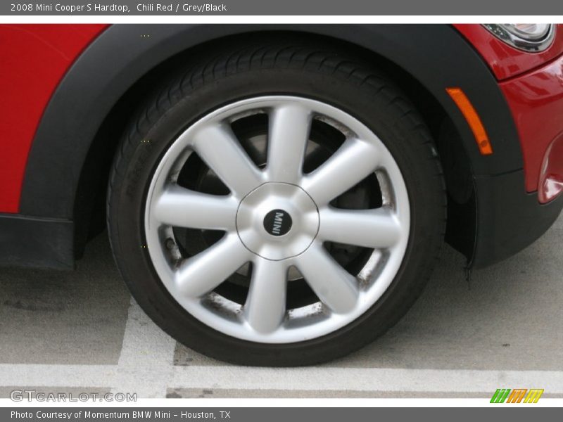 Chili Red / Grey/Black 2008 Mini Cooper S Hardtop