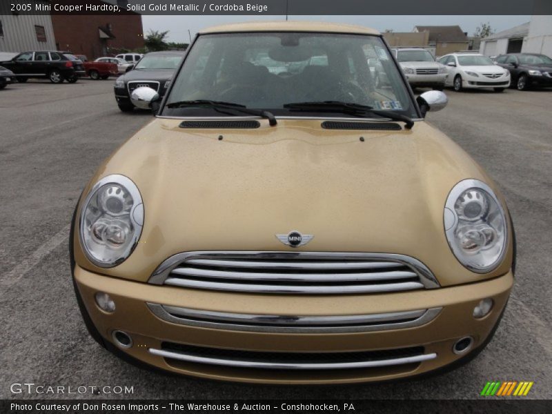  2005 Cooper Hardtop Solid Gold Metallic
