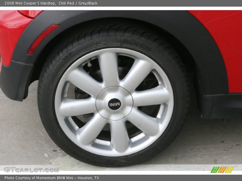 Chili Red / Grey/Black 2008 Mini Cooper S Hardtop