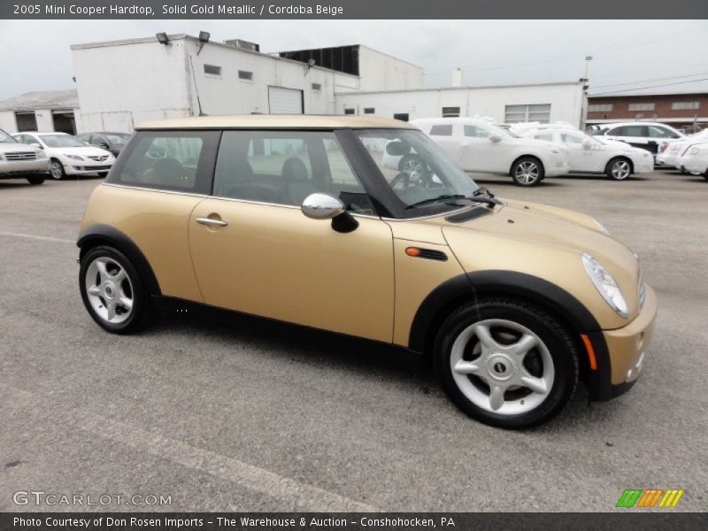  2005 Cooper Hardtop Solid Gold Metallic