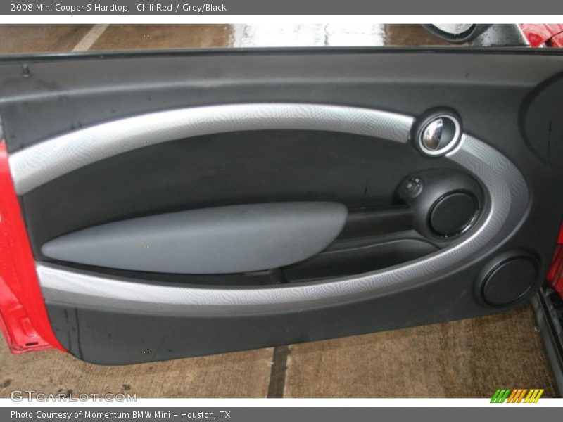 Chili Red / Grey/Black 2008 Mini Cooper S Hardtop
