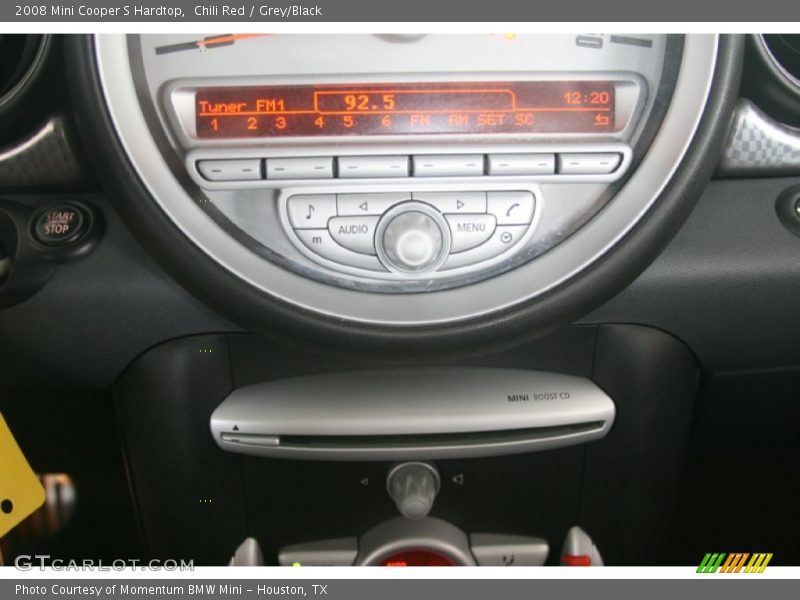 Chili Red / Grey/Black 2008 Mini Cooper S Hardtop