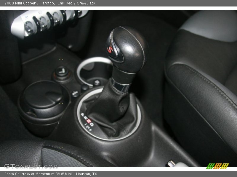 Chili Red / Grey/Black 2008 Mini Cooper S Hardtop