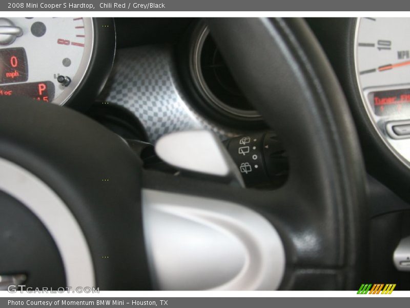 Chili Red / Grey/Black 2008 Mini Cooper S Hardtop