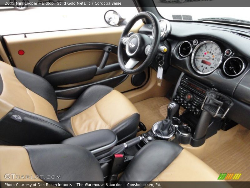  2005 Cooper Hardtop Cordoba Beige Interior