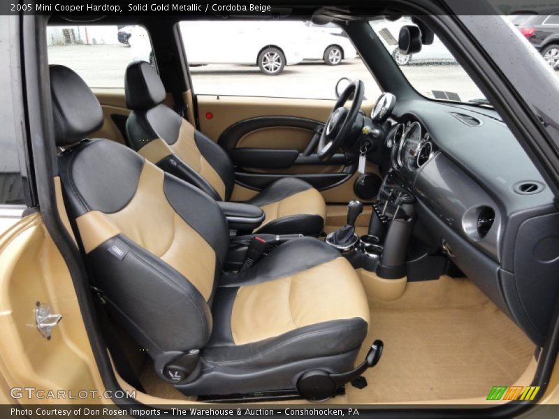  2005 Cooper Hardtop Cordoba Beige Interior