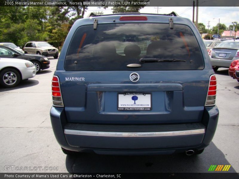 Norsea Blue Metallic / Pebble/Light Parchment 2005 Mercury Mariner Convenience