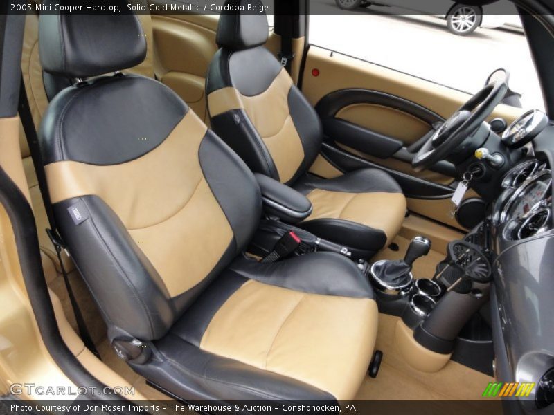  2005 Cooper Hardtop Cordoba Beige Interior