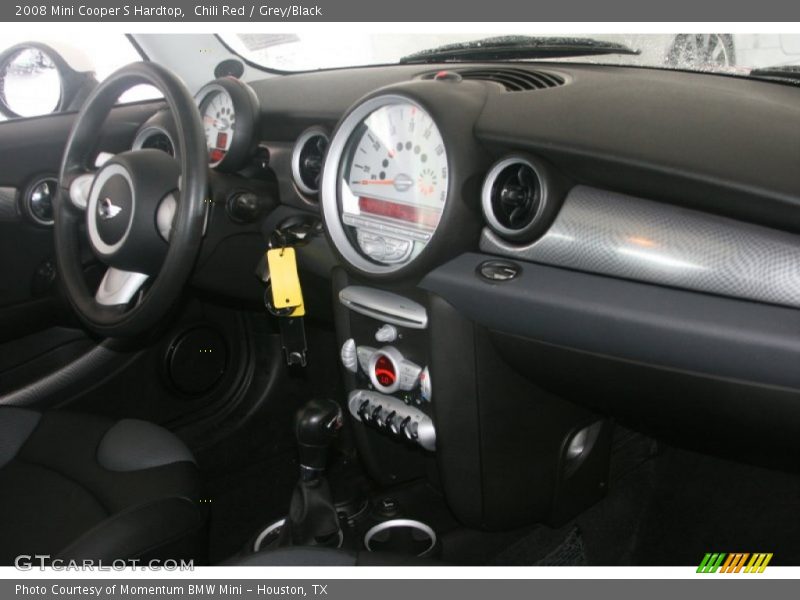 Chili Red / Grey/Black 2008 Mini Cooper S Hardtop