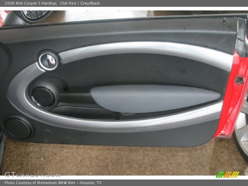 Chili Red / Grey/Black 2008 Mini Cooper S Hardtop
